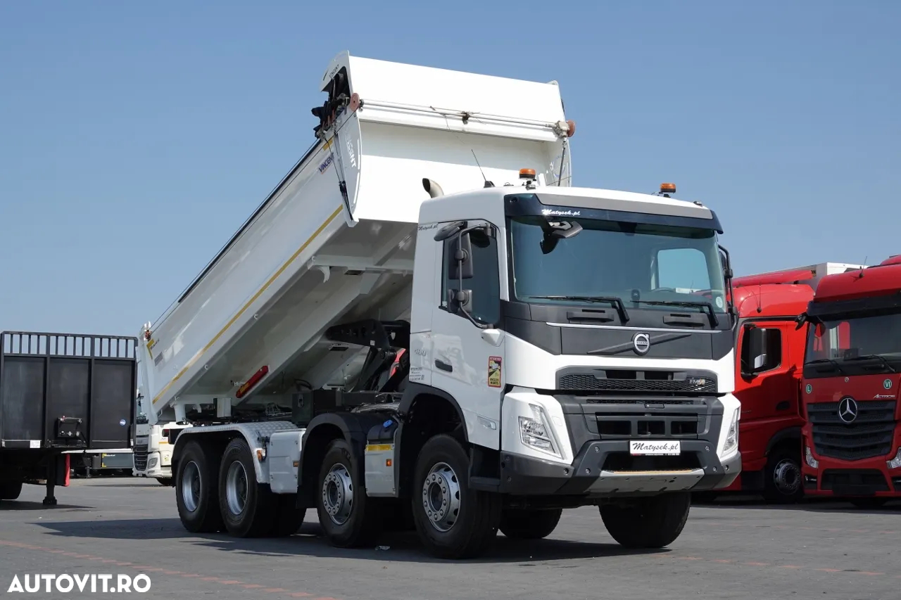 Volvo FMX 460 / 8x4 / BASCULANTE + HIDROBOARD / 2022 / NOUL MODEL - 4