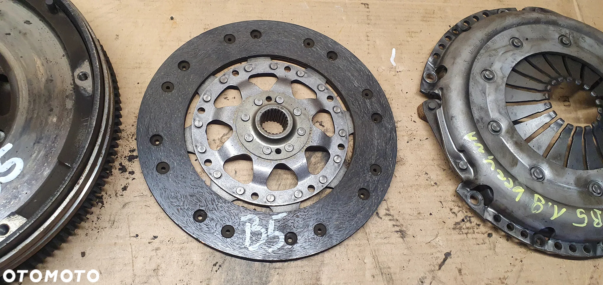 Sprzęgło tarcza docisk koło dwumas Sachs VW Passat B5 1.8 3082307232 - 3