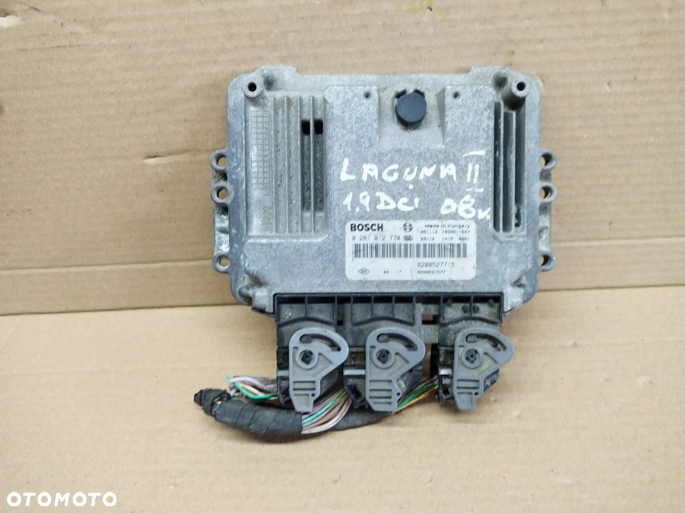 STEROWNIK SILNIKA RENAULT LAGUNA 1.9 DCI 8200527713 0281012770 - 1