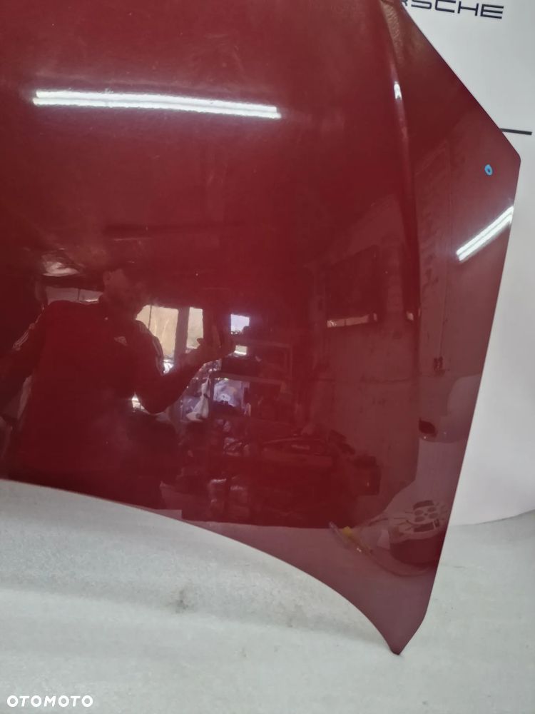 NISSAN PRIMERA P12 02- ŁADNA KOMPLETNA MASKA , KOLOR BORDO METALIK , NR AUKCJI NM83 - 7