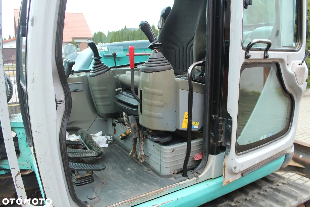 Kobelco SK 80 MSR 7700 kg GUMOWE GĄSIENICE 2 ŁYŻKI KLIMATYZACJA - 11