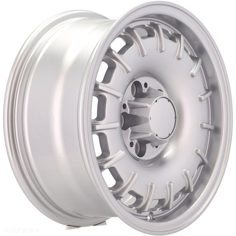4x Felgi 15 Baroque Bundt m.in. do MERCEDES S W116 W126 E W123 W124 190 W201 - A1370 - 7