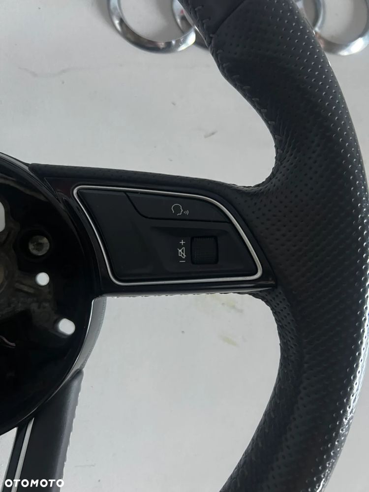 AUDI A4 B9 A5 8W  Kierownica multifunkcja skóra S-LINE 8W0419091CP * - 5