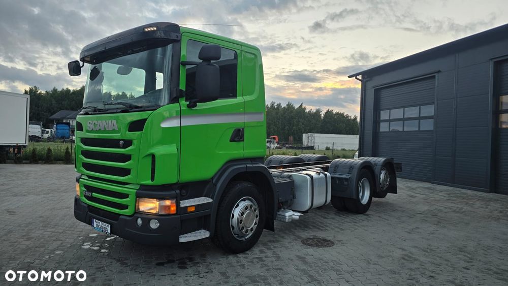Scania G360 6x2 13litrowy 6cyl ful air 3.9 rozstaw idealna rama do zabudowy pod beczkę asenizacyjną, mleko, wywrotka - 12