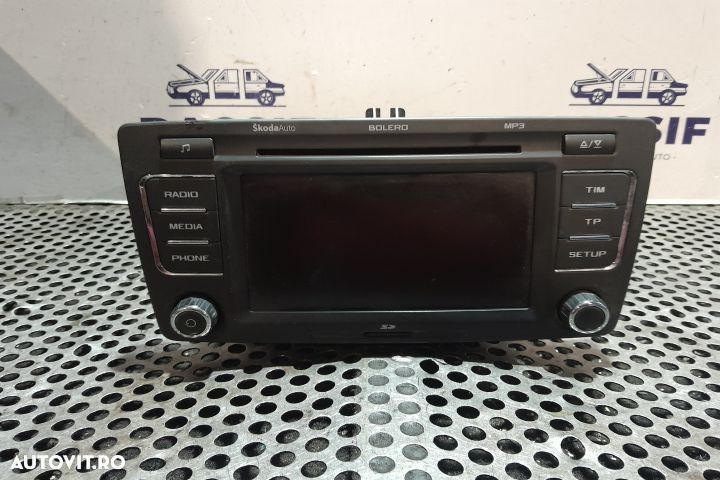 Navigatie auto 1Z0035156F 1Z0035156F Skoda Octavia 2 [facelift] [2008 - 1