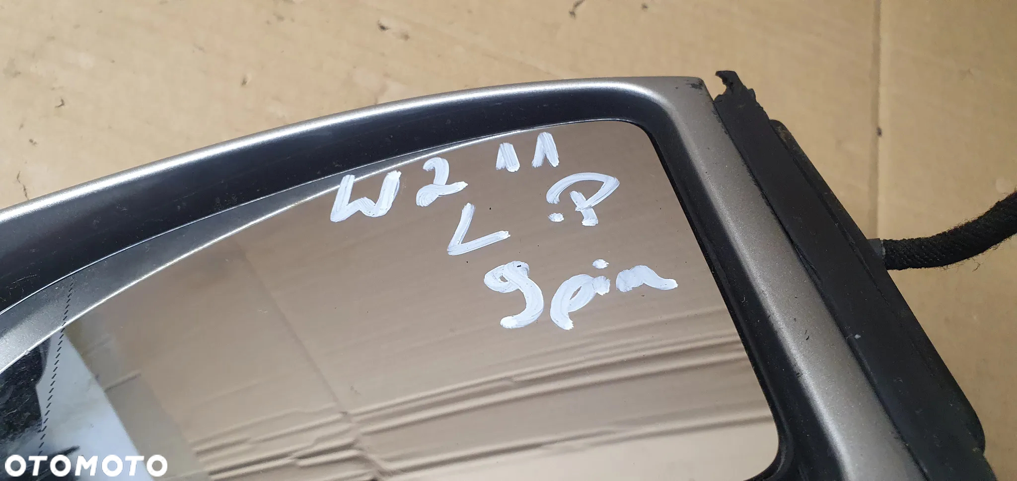 Lusterko zewnętrzne lewe 9 PIN Mercedes E-Klasa W211 - 8