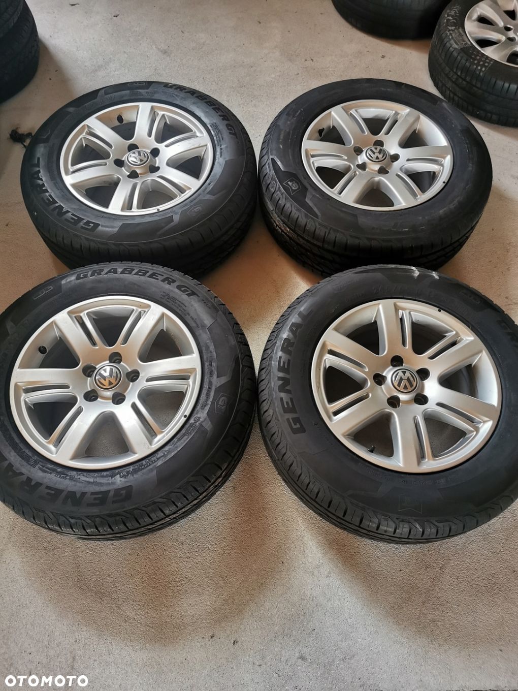 ALUFELGI KOŁA LETNIE VW AMAROK T5 5X120 245/65/R17 8J ET49 2H0601025J - 1