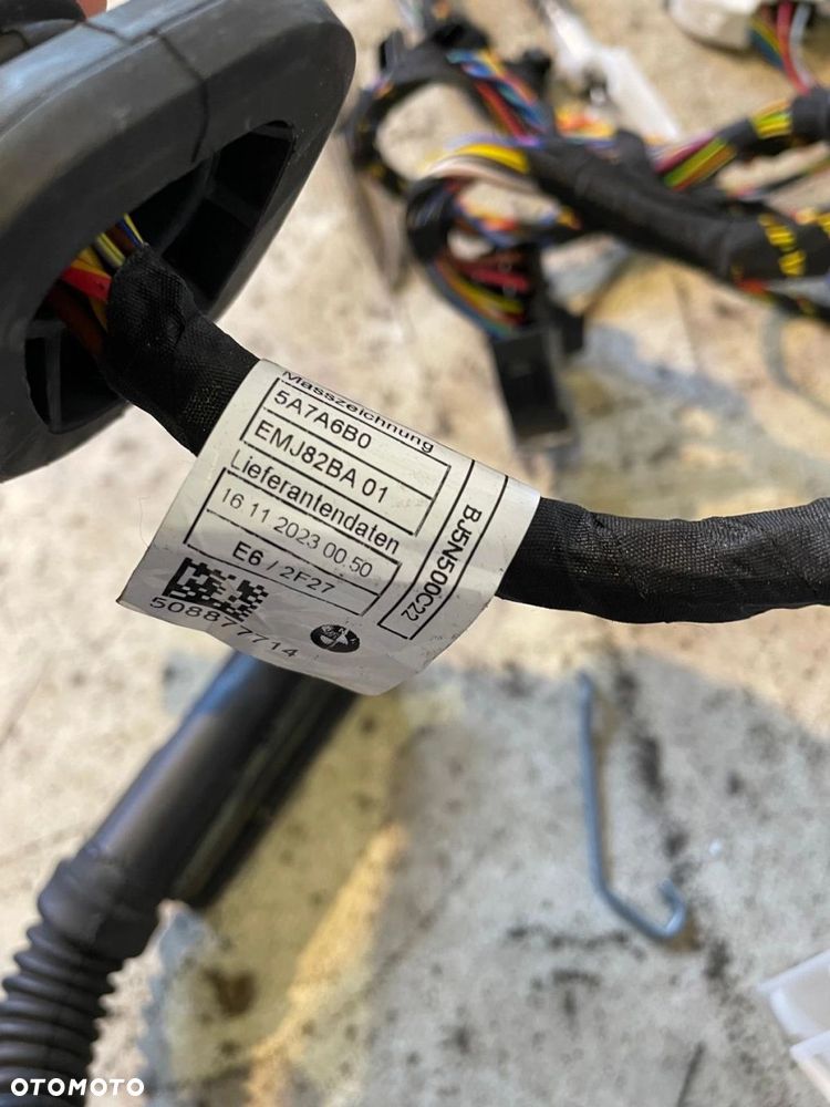 ZAMEK ZAMKI DRZWI SOFT CLOSE DOCIĄGI WIĄZKI BMW 7 i7 G70 KOMPLET - 8