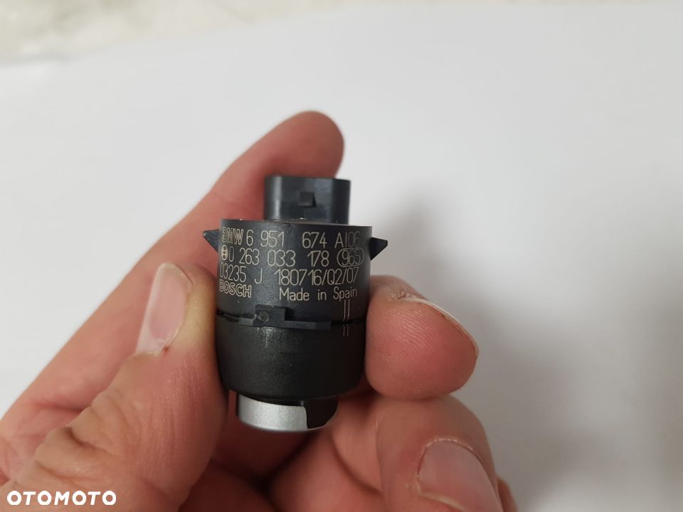 CZUJNIK PARKOWANIA PDC BMW E81 E87 E90 E91 E92 E93 NOWY ORYGINAŁ 6951674 - 2