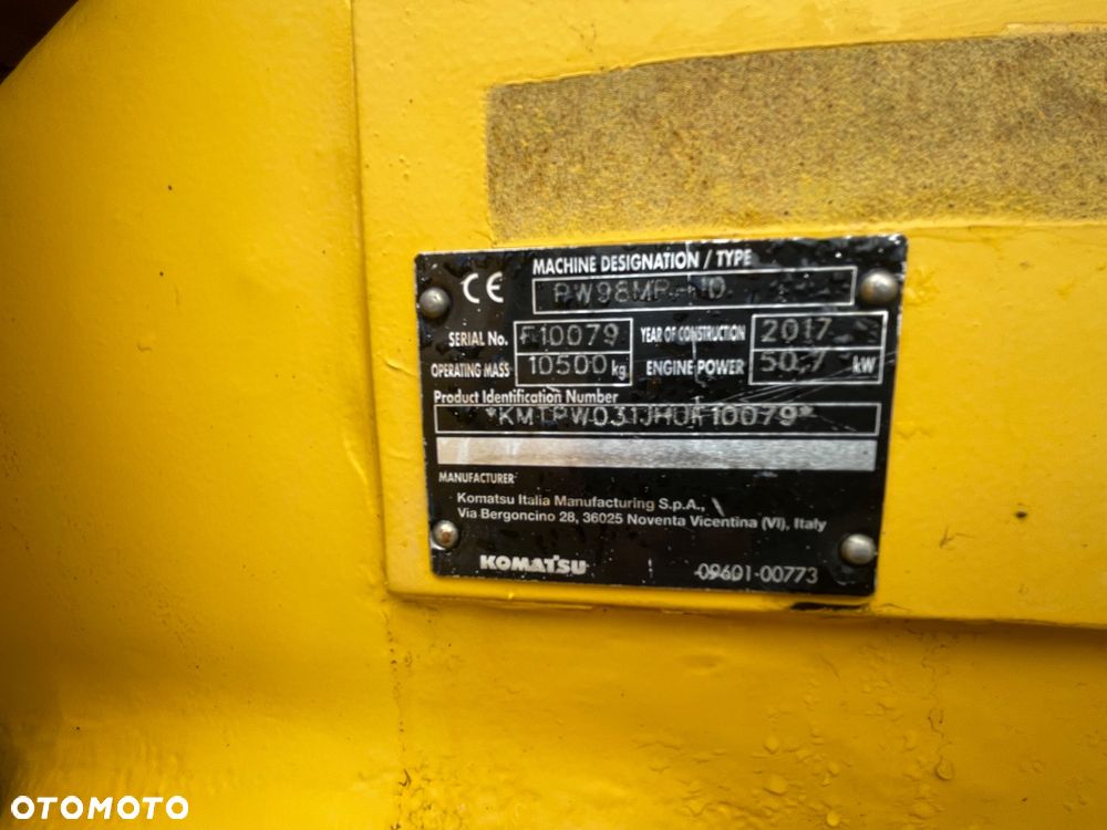 Komatsu PW 98 - 10