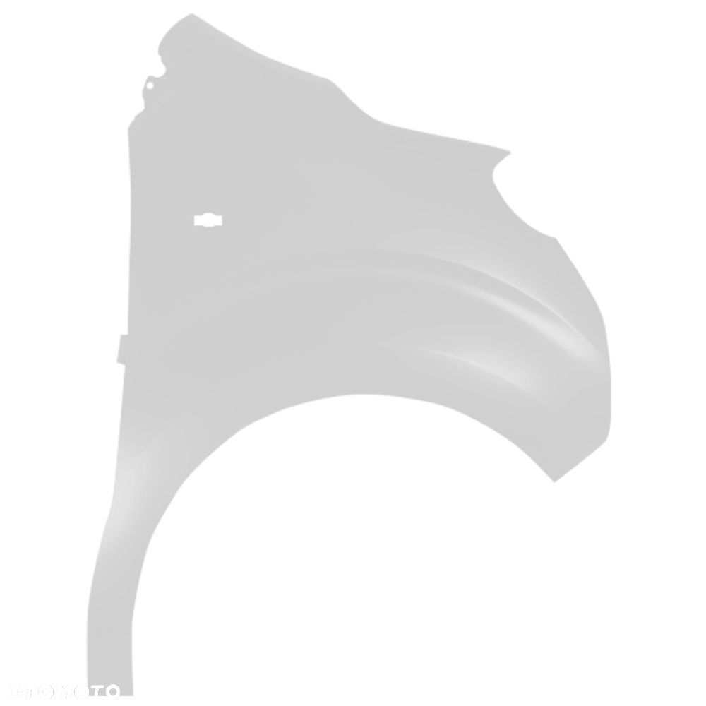 BLU Błotnik PEUGEOT TRAVELLER EWP prawy biały 2016-2025 przód Polar White solid - 2