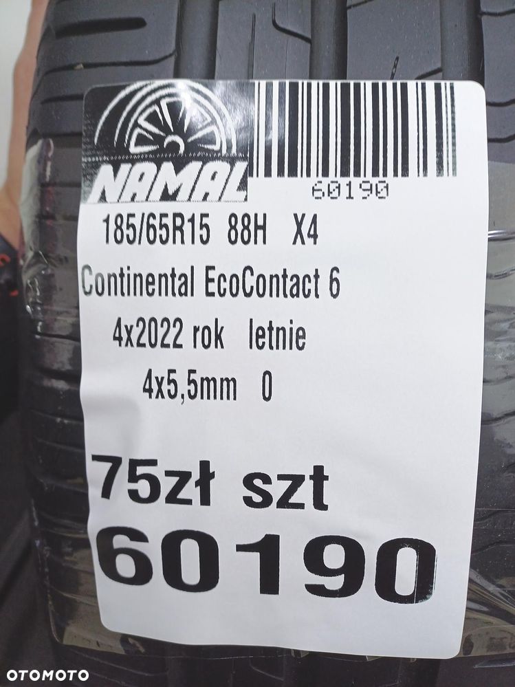 4x 185/65r15 continental 2022 letnie 60190 - 10