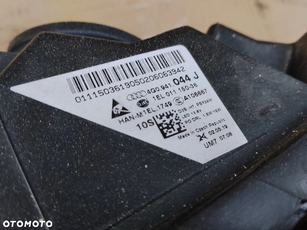 Lampa Prawa Bi Xenon nie skrętny audi A6 c7 4g Europa - 2