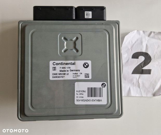 KOMPUTER MODUŁ STEROWNIK DME BWW E60N E61N 7595179 - 1