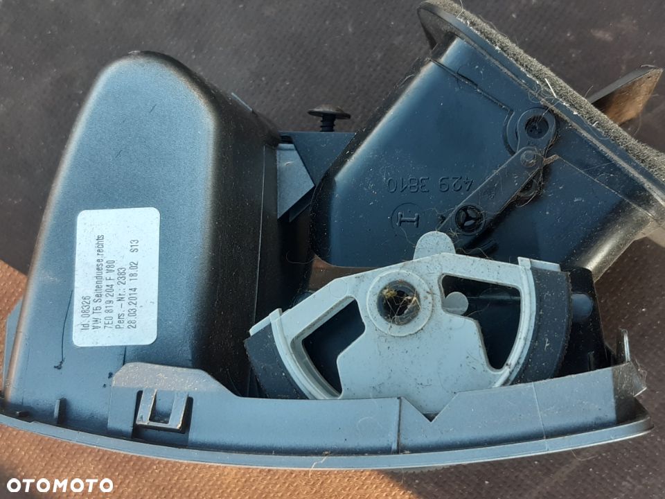 Kratki nawiewu vw t5 multivan lift 2009-2015 - 4