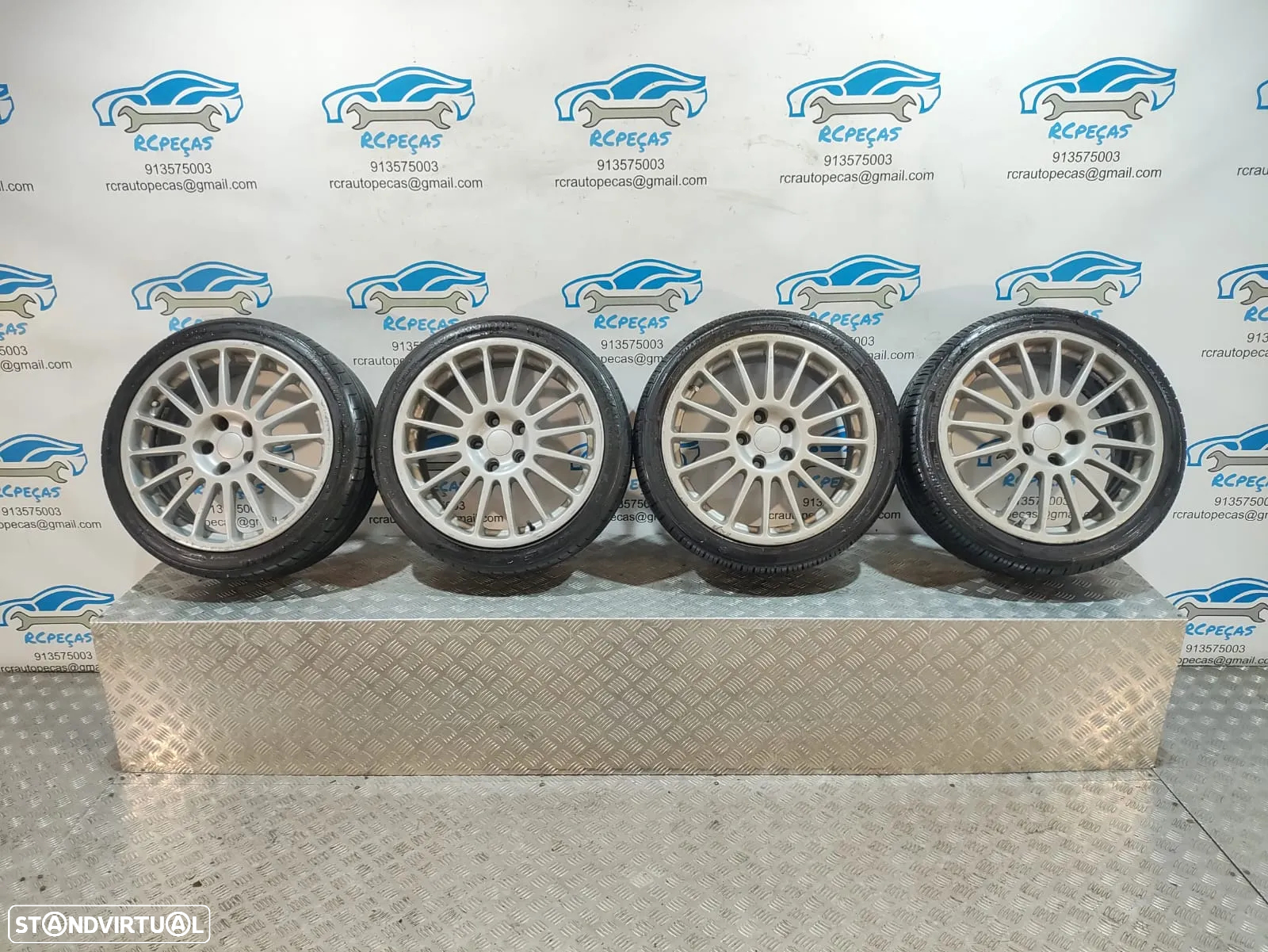 - Jantes 18 Originais OZ Super Turismo 8J ET35 5x120 - 13