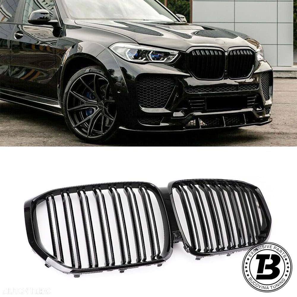 Grile Duble compatibile cu BMW X5 G05 M Design - 1