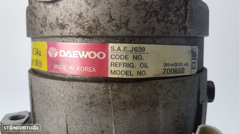 COMPRESSOR DE AR CONDICIONADO DAEWOO LEGANZA 2.0 CDX - 4