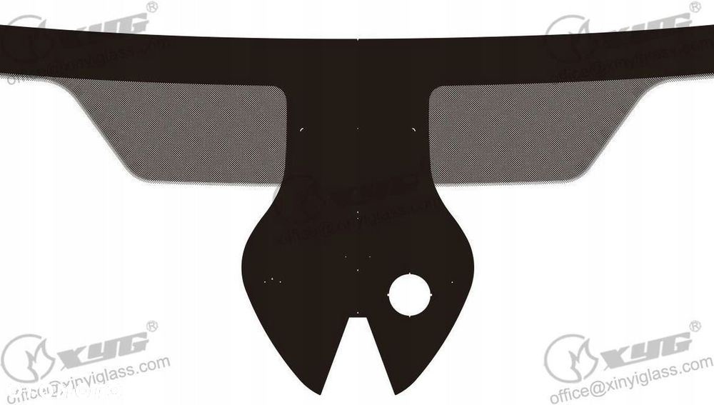 SZYBA CZOŁOWA RENAULT ESPACE V 2015-2018 KAMERA+SENSOR - 2