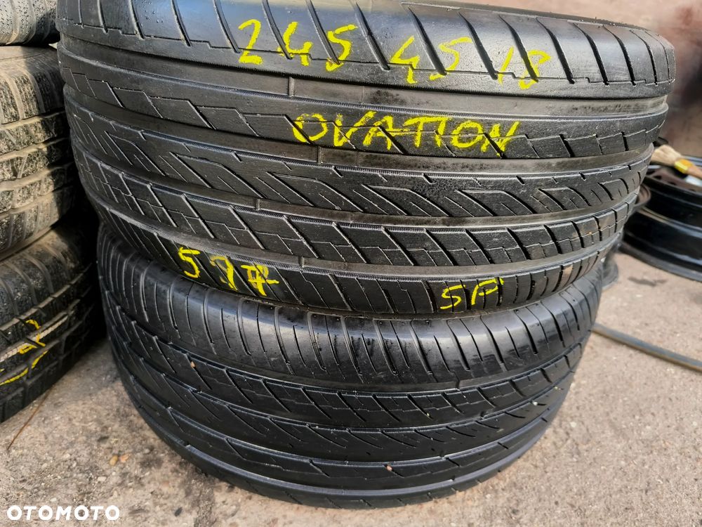 245/45R18 100W XL Opony Letnie Lato OVATION VI-388 Performance DSRT 5mm Legnica ALU-RAD 245/45