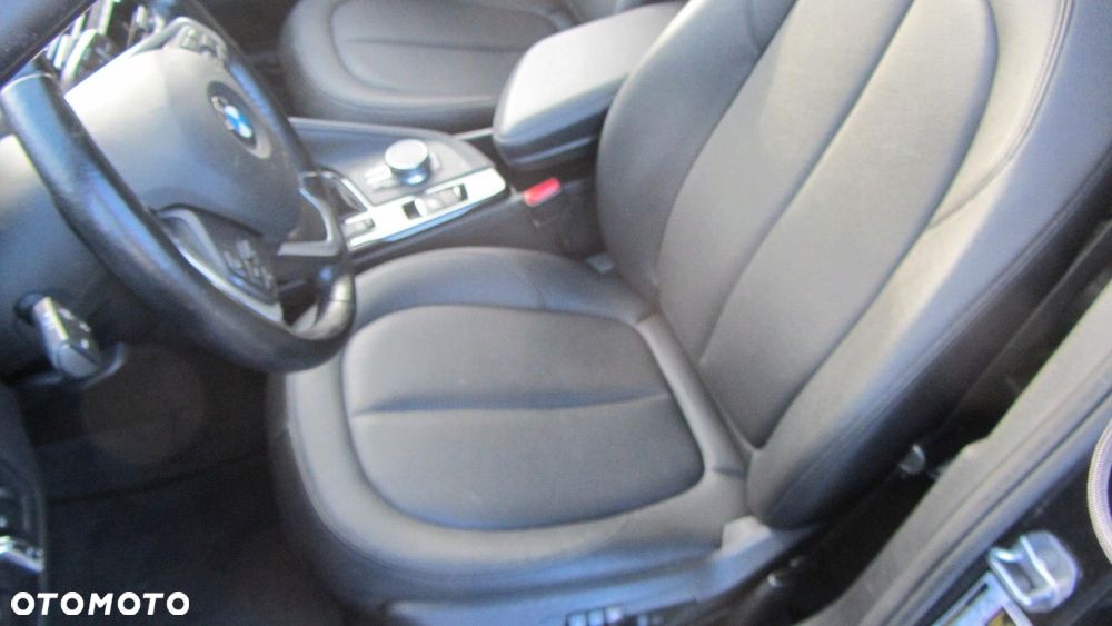 BMW X1 F48 FOTELE TAPICERKA KANAPA OPARCIE SKÓRA CZARNA WNĘTRZE BOCZKI - 3