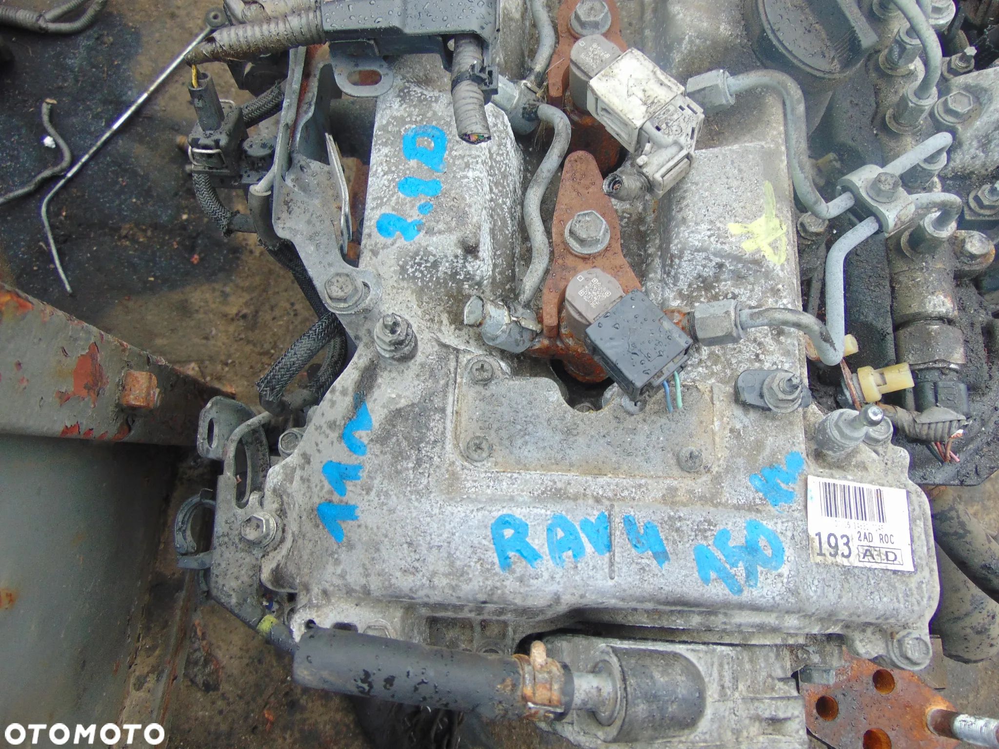 Silnik Rav 4 2,2 D kpl 11 rok - 1