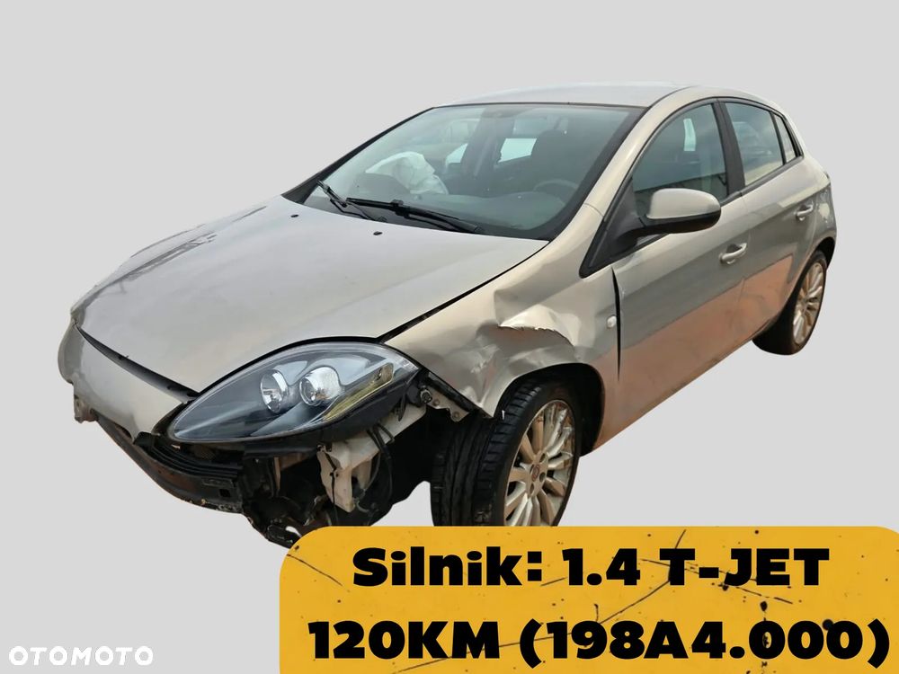 Fiat Bravo II 2010 Silnik 1.4 T-JET (198 A4.000) 120 KM (88 kW) VR279 Na części silnik, drzwi, zderzak, klapa bagażnika, lampa - 2
