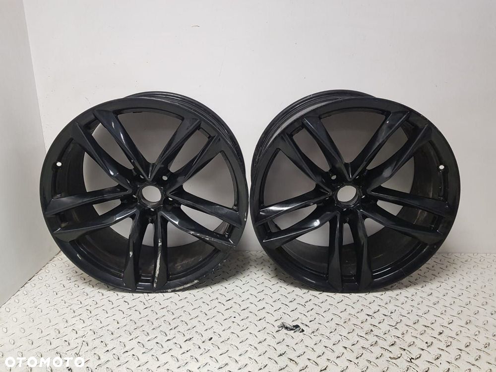 ORYGINALNA FELGA ALUMINIOWA ALUFELGA AUDI A6 C7 SCHWARTZ 9.5J 21 5X112 ET25 4G0601025CG 4G0601025CE - 2