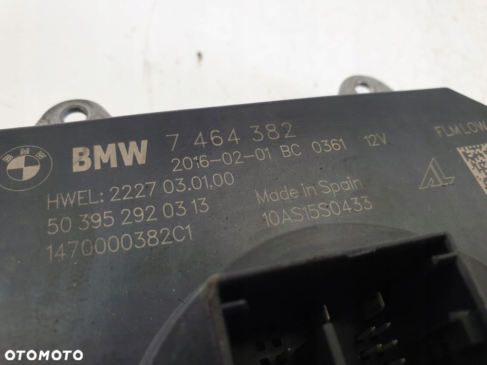 BMW G30 G31 PRZETWORNICA MODUŁ 7464382 FULL LED - 4