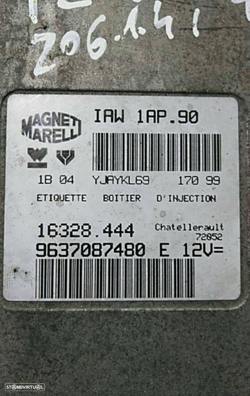 Centralina Motor Peugeot 206 Hatchback (2A/C) - 1