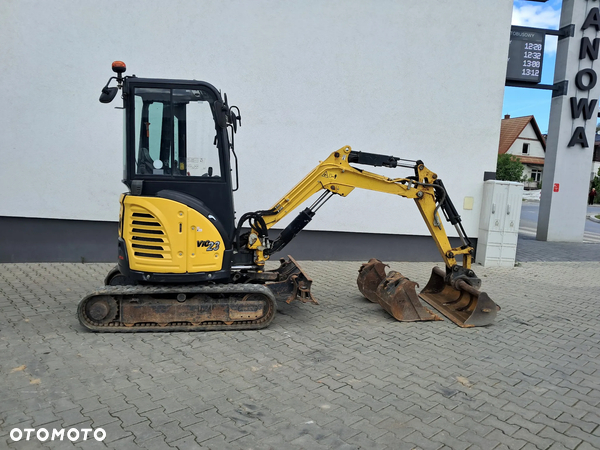Yanmar VIO 23-6 minikoparka  *1700 mtg* rozsuwane gąsienice * 2021r * 2.4t ton * 3 łyżki * szybkozłącze * Made in Japan * zero obrys silnik Yanmar