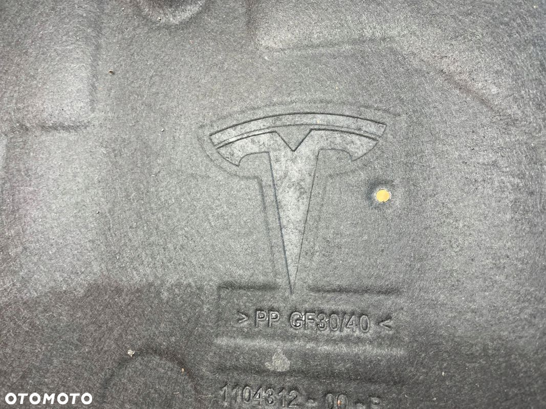 PŁYTA OSŁONA PODŁOGA POD SILNIK TESLA MODEL 3 1104312-00-B 2017- - 12