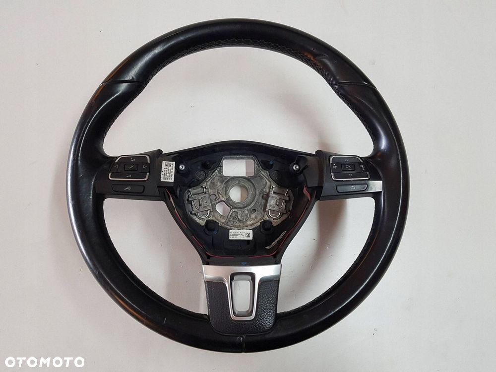 VW PASSAT B7 10-14r PASSAT CC GOLF VI KIEROWNICA SKÓRZANA 3C8419091BE