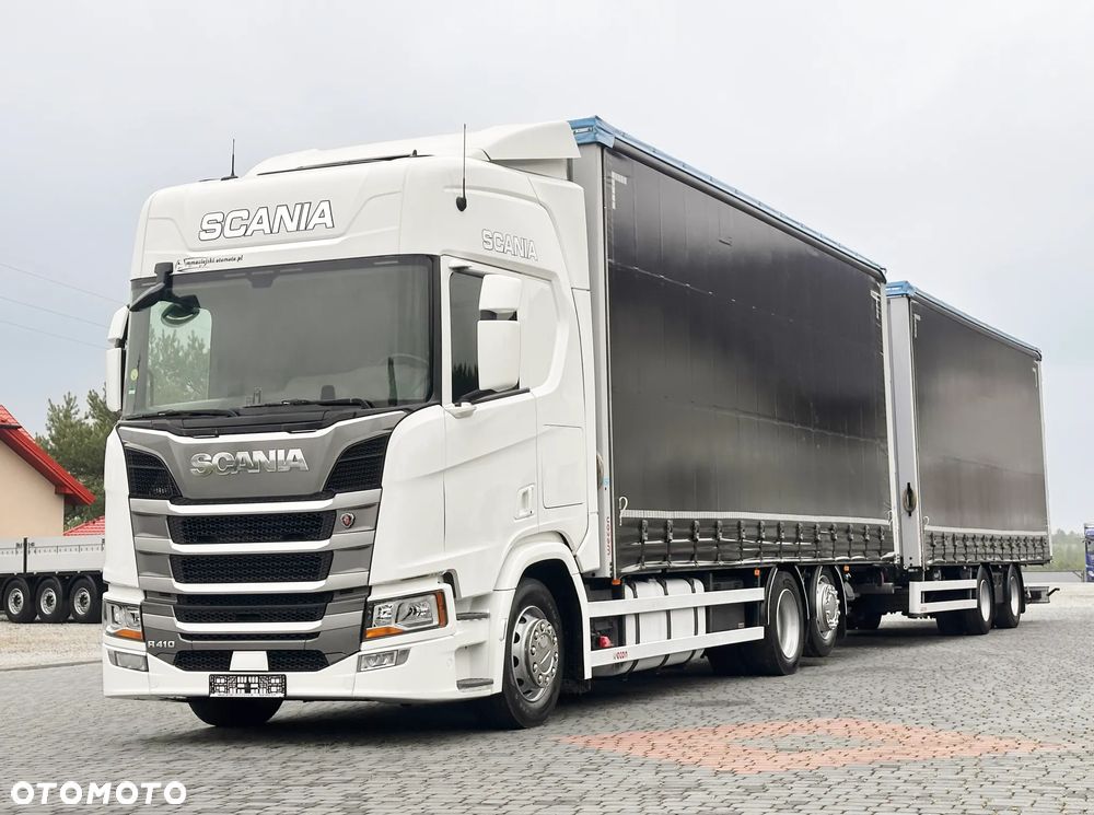 Scania R410 NEXT GEN 6X2 TANDEM ZESTAW WECON 7.7m - 7.7m - 26