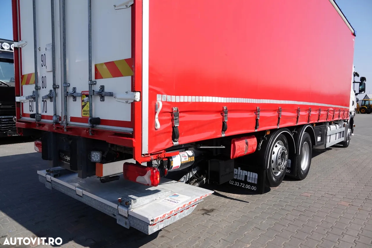 Scania G 320 / 6x2 / Curtainsider - 9 M / + LIFTARE / AXIE DE RIFATARE - 11