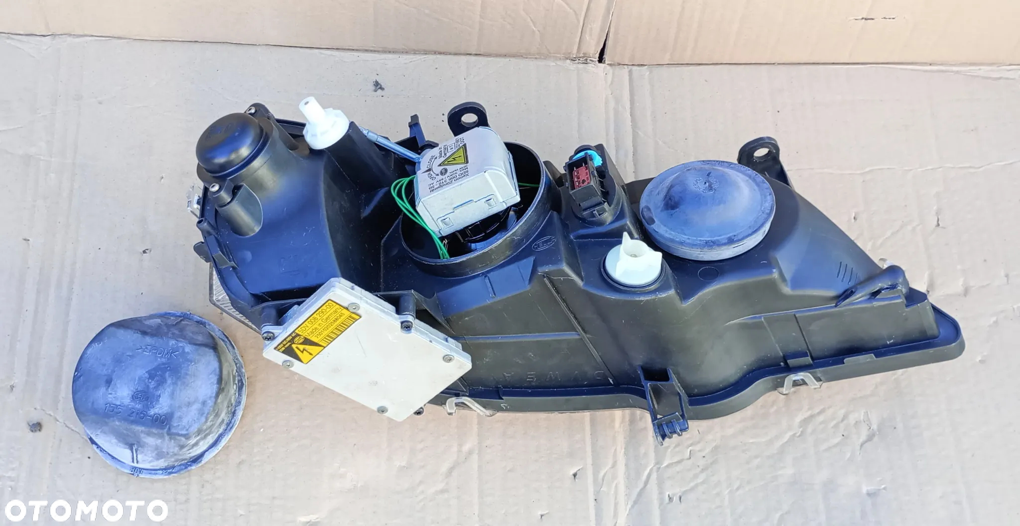 Xenon lewy Lampa Lewa Czarna Opel Astra G II Bertone 1998- KPL EUROPA - 5