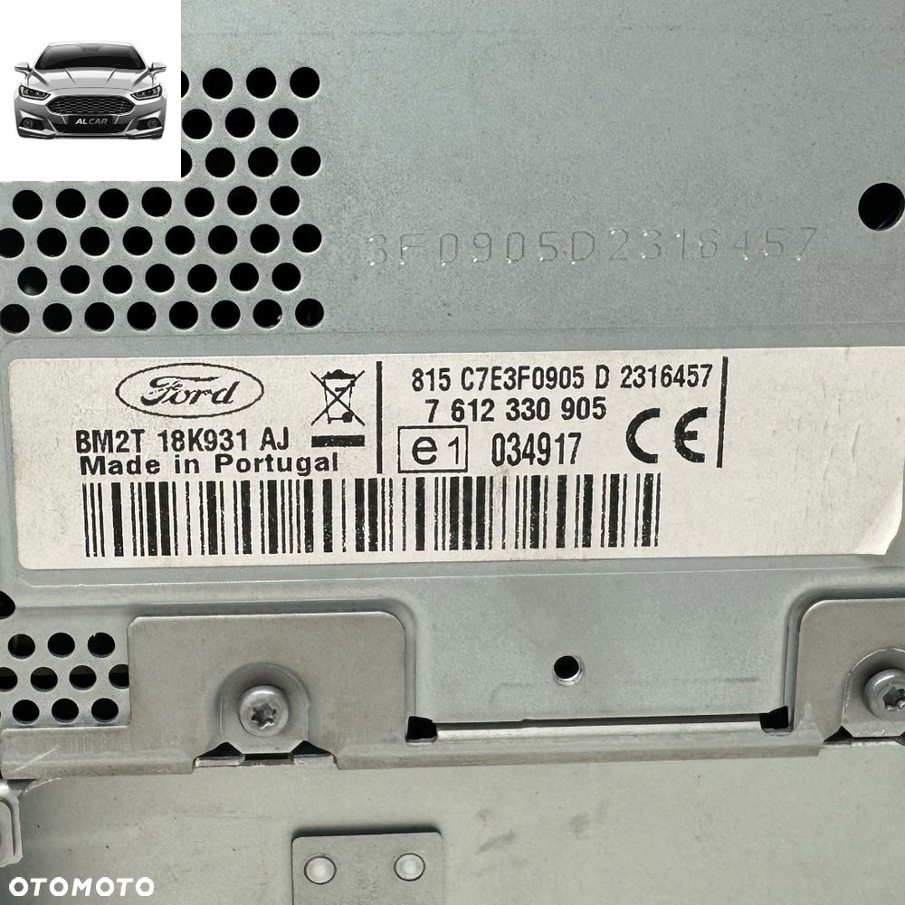 NAWIGACJA FABRYCZNA GPS FORD S-MAX MK1 LIFT POD KAMERE - 7