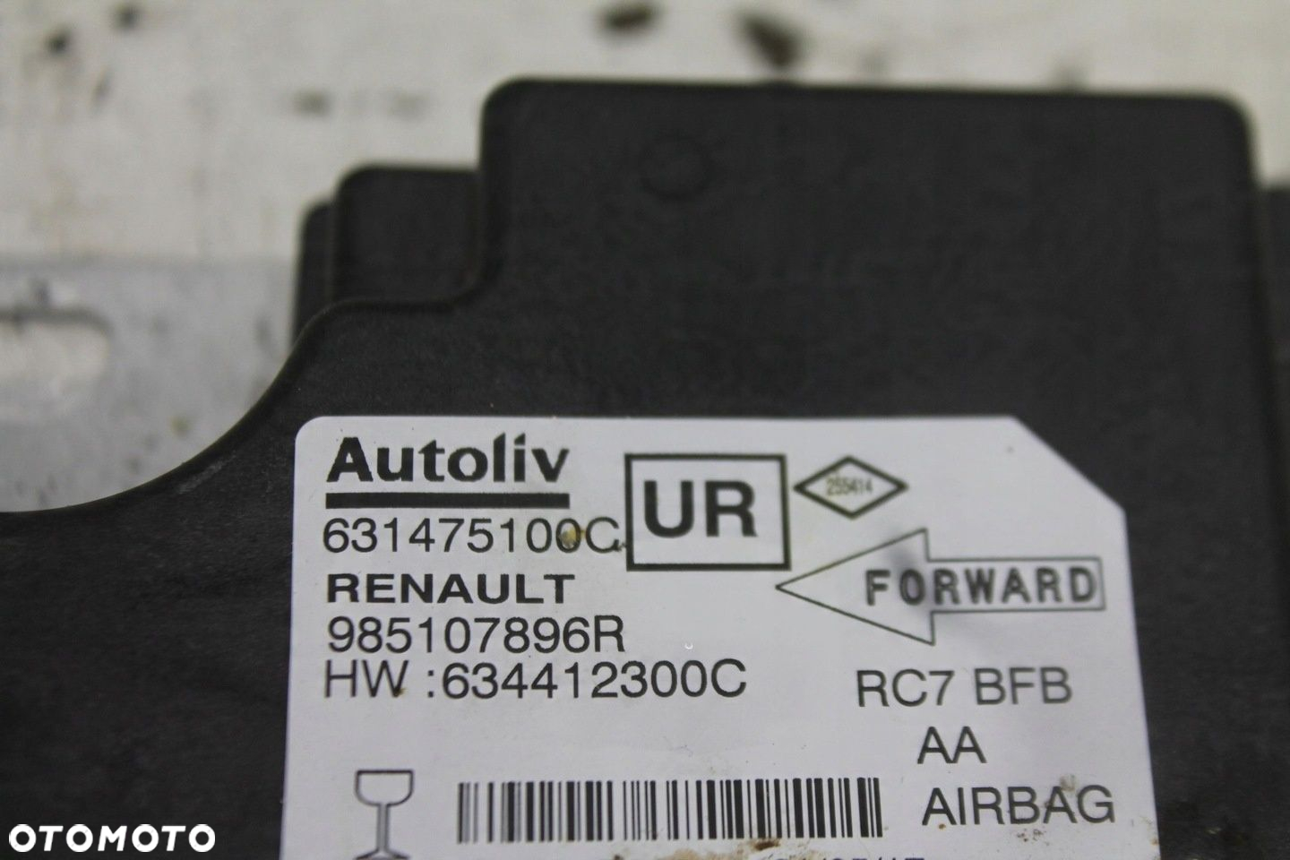 MODUŁ SENSOR AIRBAG 985107896R RENAULT MEGANE IV 16-24 - 4