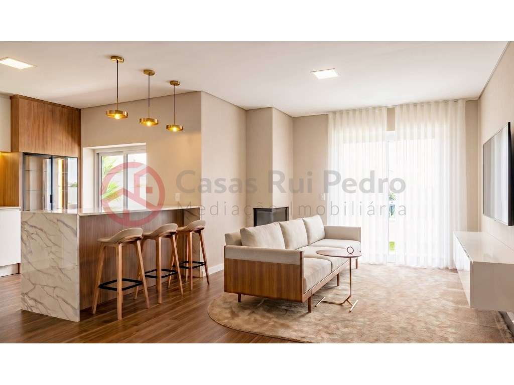 Moradia T4 com piscina em Fernão Ferro, conforto, modernidade e qua... - Grande imagem: 4/26