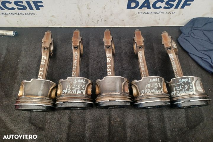 Piston motor 2.5D 2.5D BMW Seria 5 E60/E61 [2003 - 2007] Sedan 525i M - 1