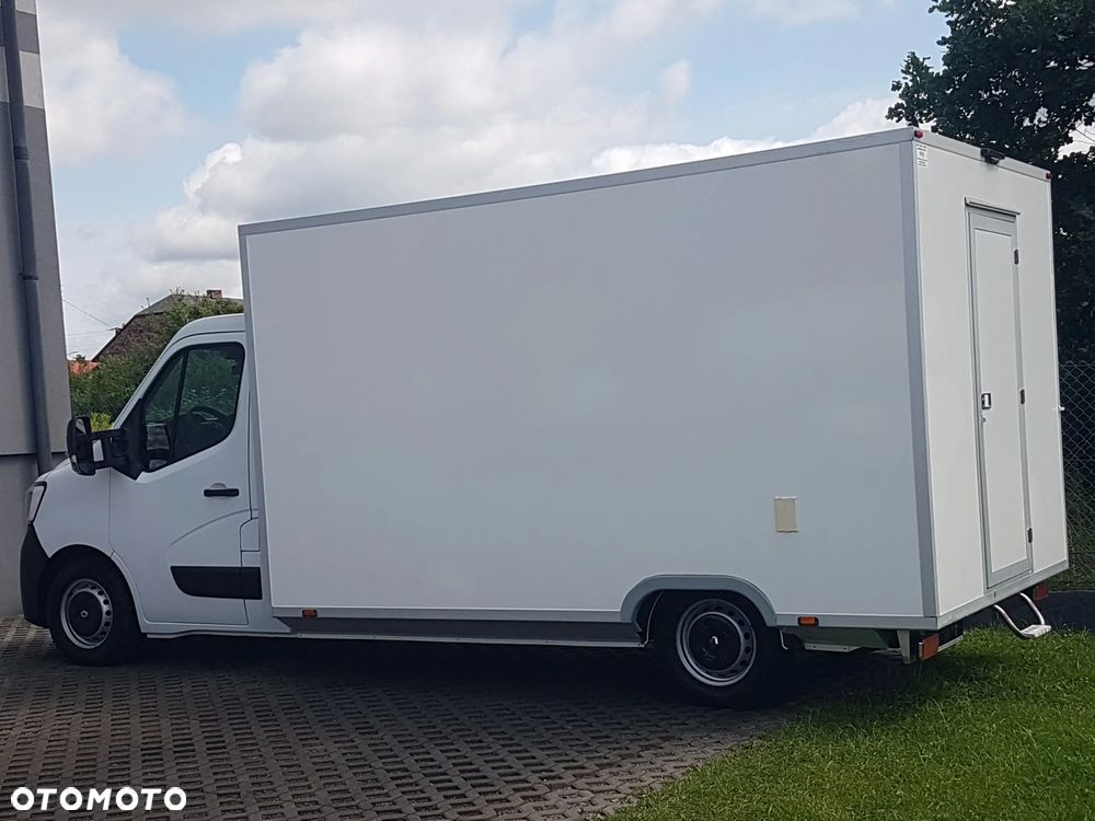 Renault MASTER SKLEP BAR FOODTRUCK KONTENER NISKOPODŁOGOWY AUTOSKLEP AGREGAT AC KLIMA DMC 3500KG - 3