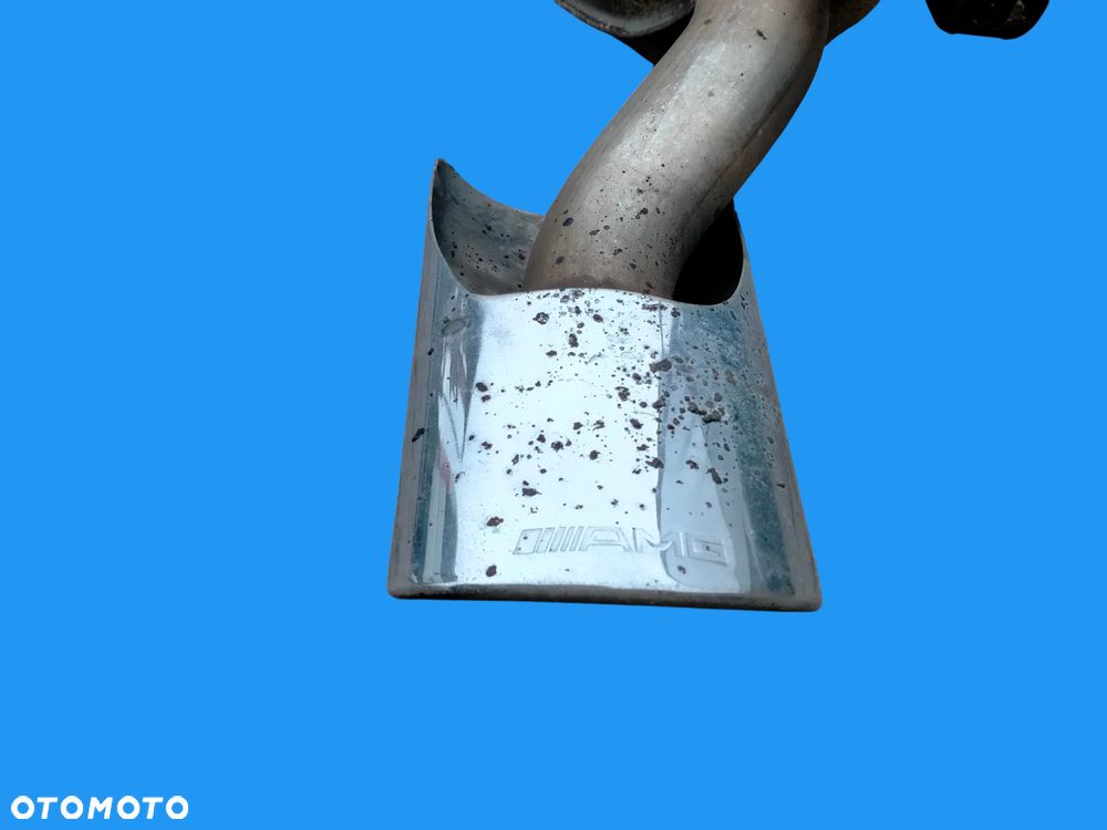 MERCEDES CLS W219 AMG / TŁUMIK WYDECH KOMPLETNY / PAKIET AMG / ORYGINAŁ - 5