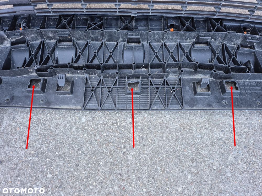 Citroen Berlingo III Multispace 18- zderzak przedni kratka osłona pod chłodnice halogen VL IV - 9