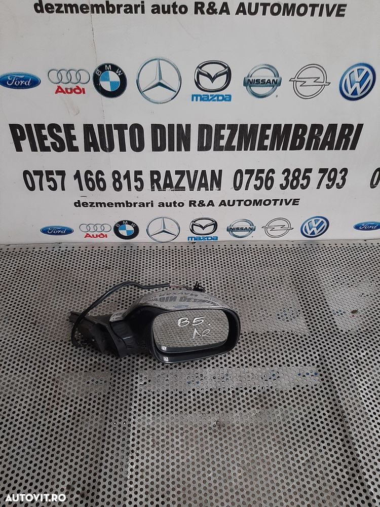Oglinda Dreapta Electrica Vw Passat B5 Vanduta De Firma Cu Garantie Livram Oriunde In Tara - 4