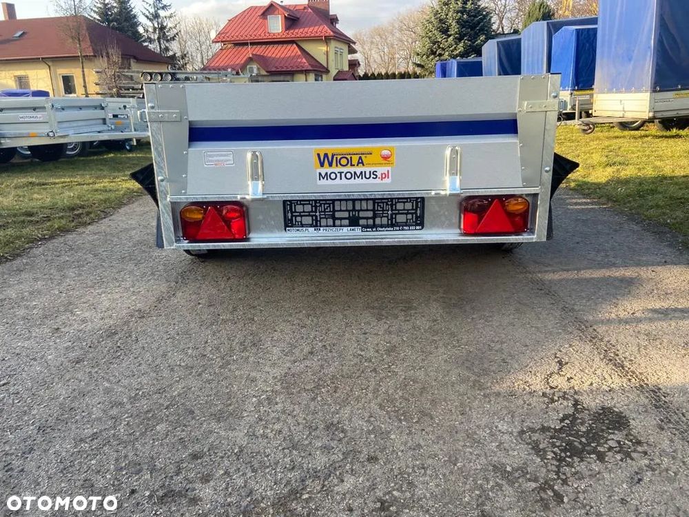 Wiola Przyczepa Wiola Krakus+ 252x132x38 2 osie spawana rama mocna DMC 750 kg - 13