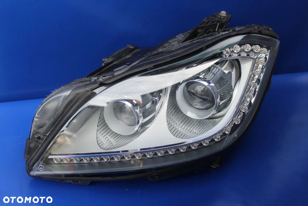 Reflektor lewy bi-xenon + LED lampa lewa OE Mercedes W218 CLS 11r Europa - 16