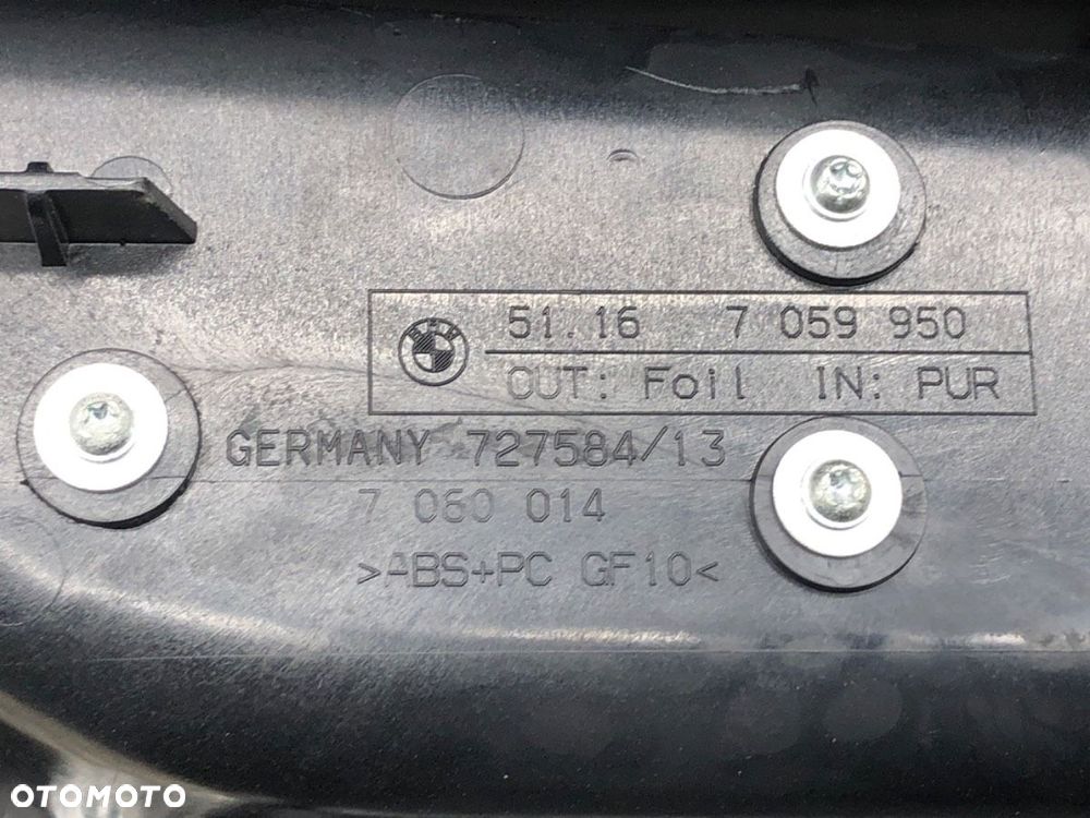TUNEL ŚRODKOWY  BMW 5 (E60) 2003 - 2010 525 d 130 kW [177 KM] olej napędowy 2004 - 2010 - 9