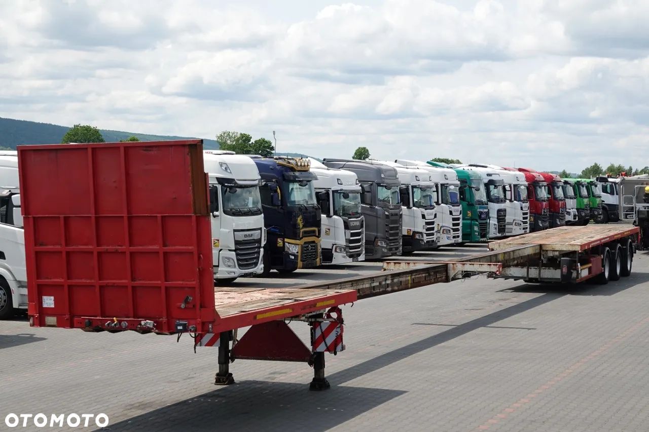 Faymonville SPZ-3AA  / NACZEPA LAWETA / ROZCIĄGANA / 29 M / ZAWIESZENIE HYDRAULICZNE / OSIE SKRĘTNE - 1