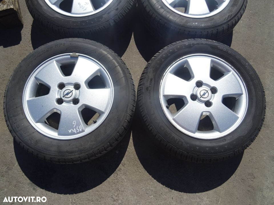 Vand Jante aliaj cu Cauciucuri Opel Astra G 195/60 R15  6Jx15H2ET49 din 2007 cod: 24437244 - 3