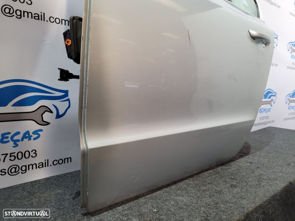 PORTA TRASEIRA TRÁS ESQUERDA SKODA SUPERB II 2 MK2 SEDAN CARRO FECHO ELEVADOR MOTOR PUXADOR VIDRO - 8